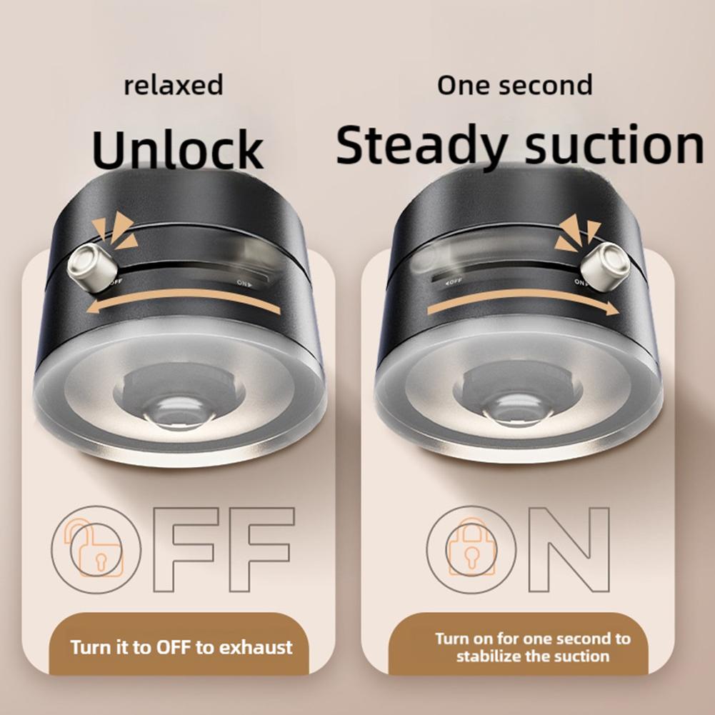 Soporte magnético para teléfono, soporte ajustable para teléfono con succión de adsorción al vacío, soporte Universal de absorción magnética para coche