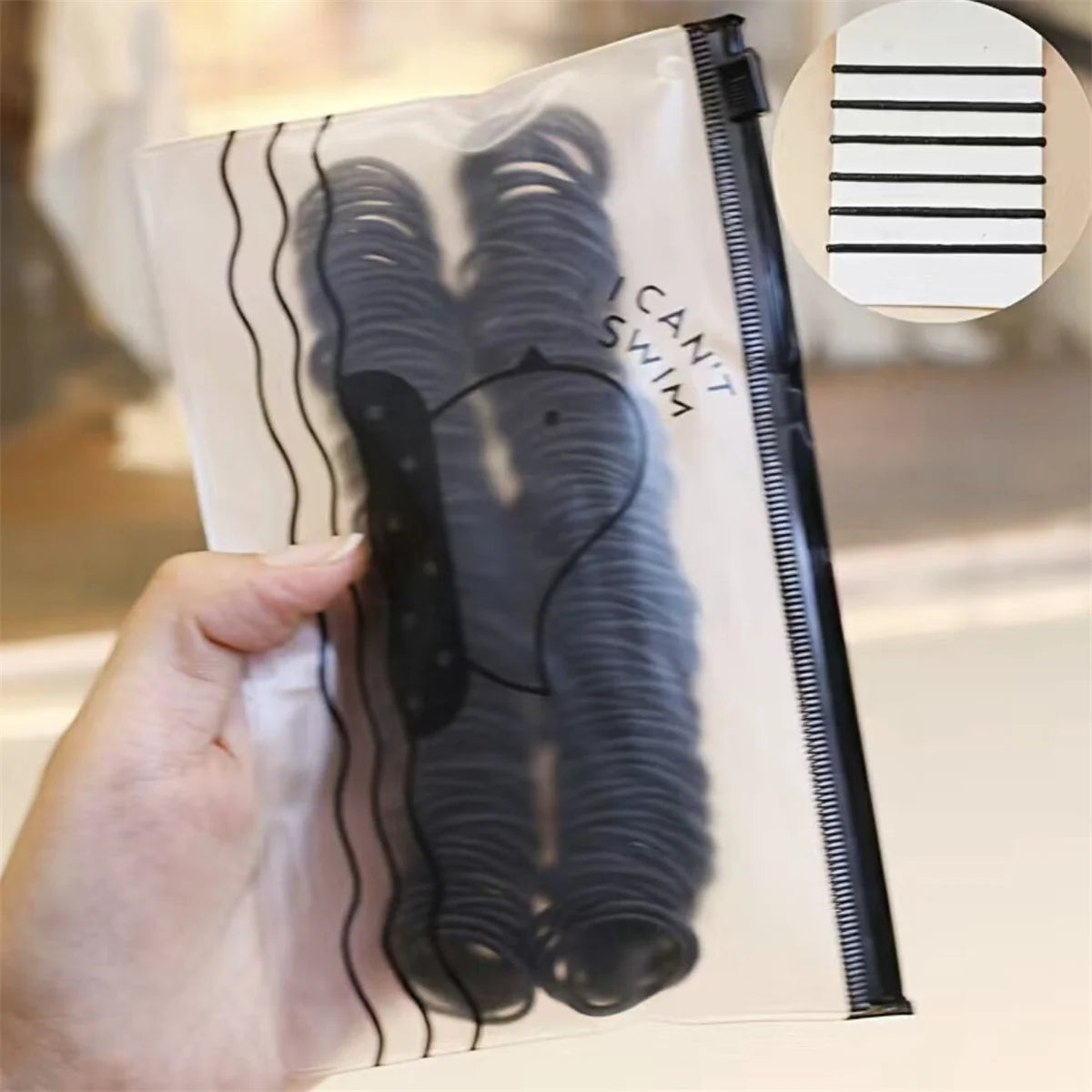50/100/200/300pcs Lazos para el cabello lindos para niños y niñas - Lazos para el cabello de poliéster elástico colorido, elección ideal para regalos