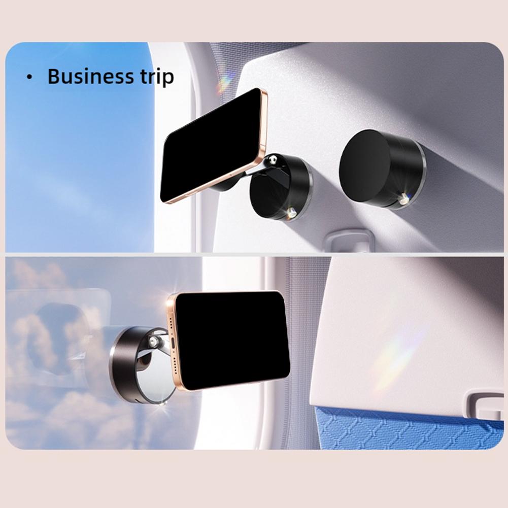 Soporte magnético para teléfono, soporte ajustable para teléfono con succión de adsorción al vacío, soporte Universal de absorción magnética para coche