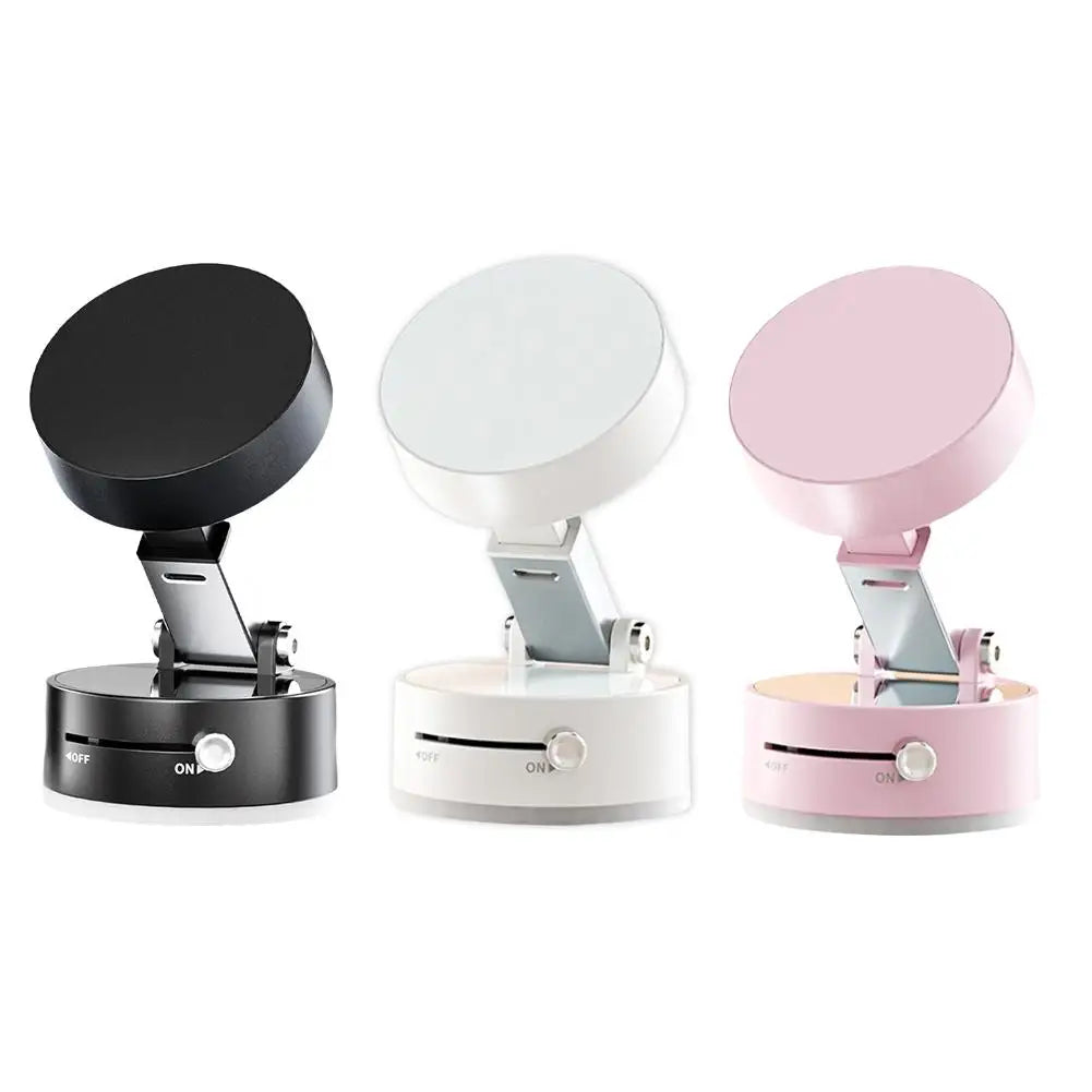 Soporte magnético para teléfono, soporte ajustable para teléfono con succión de adsorción al vacío, soporte Universal de absorción magnética para coche