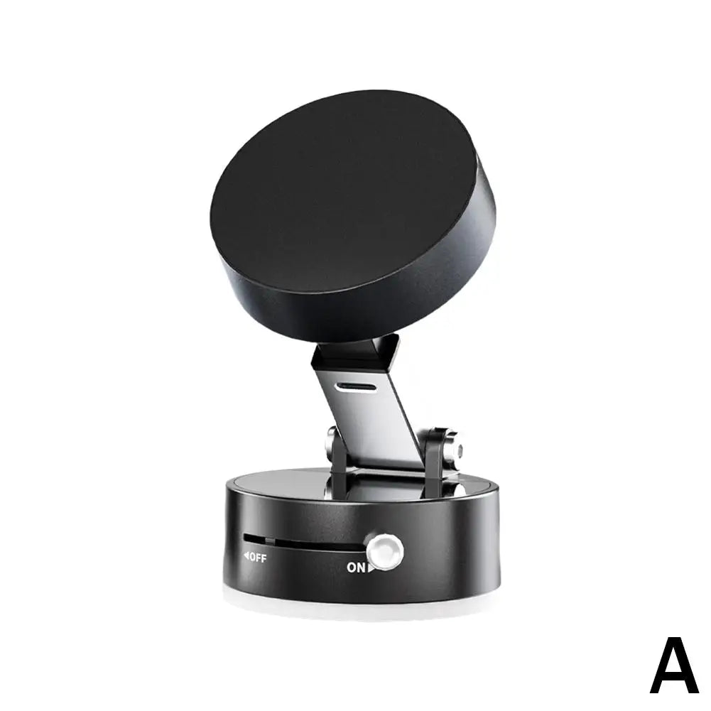 Soporte magnético para teléfono, soporte ajustable para teléfono con succión de adsorción al vacío, soporte Universal de absorción magnética para coche